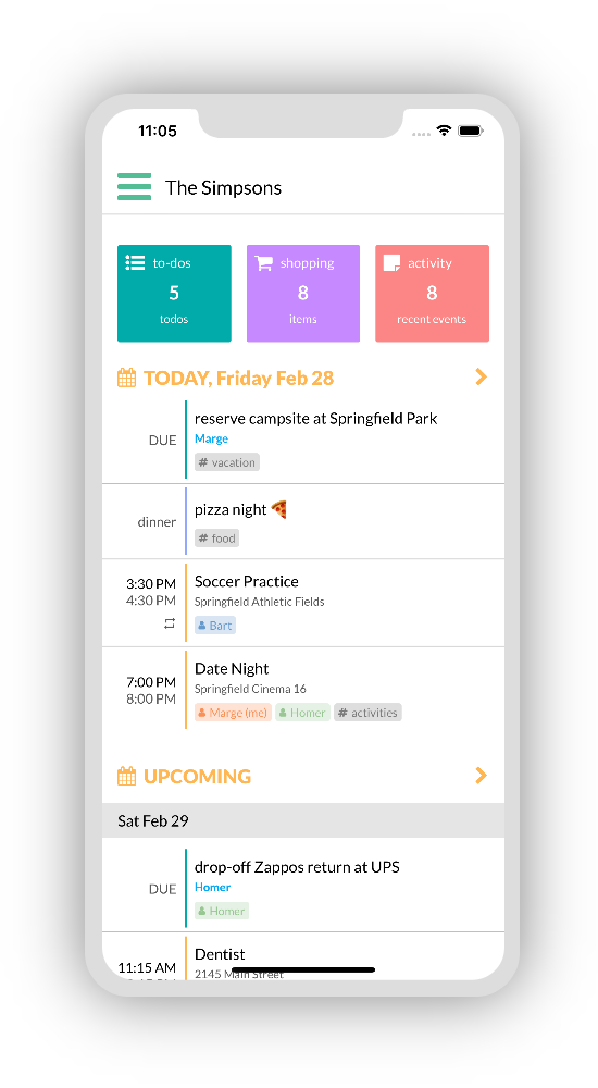 Family Organizer App For Iphone